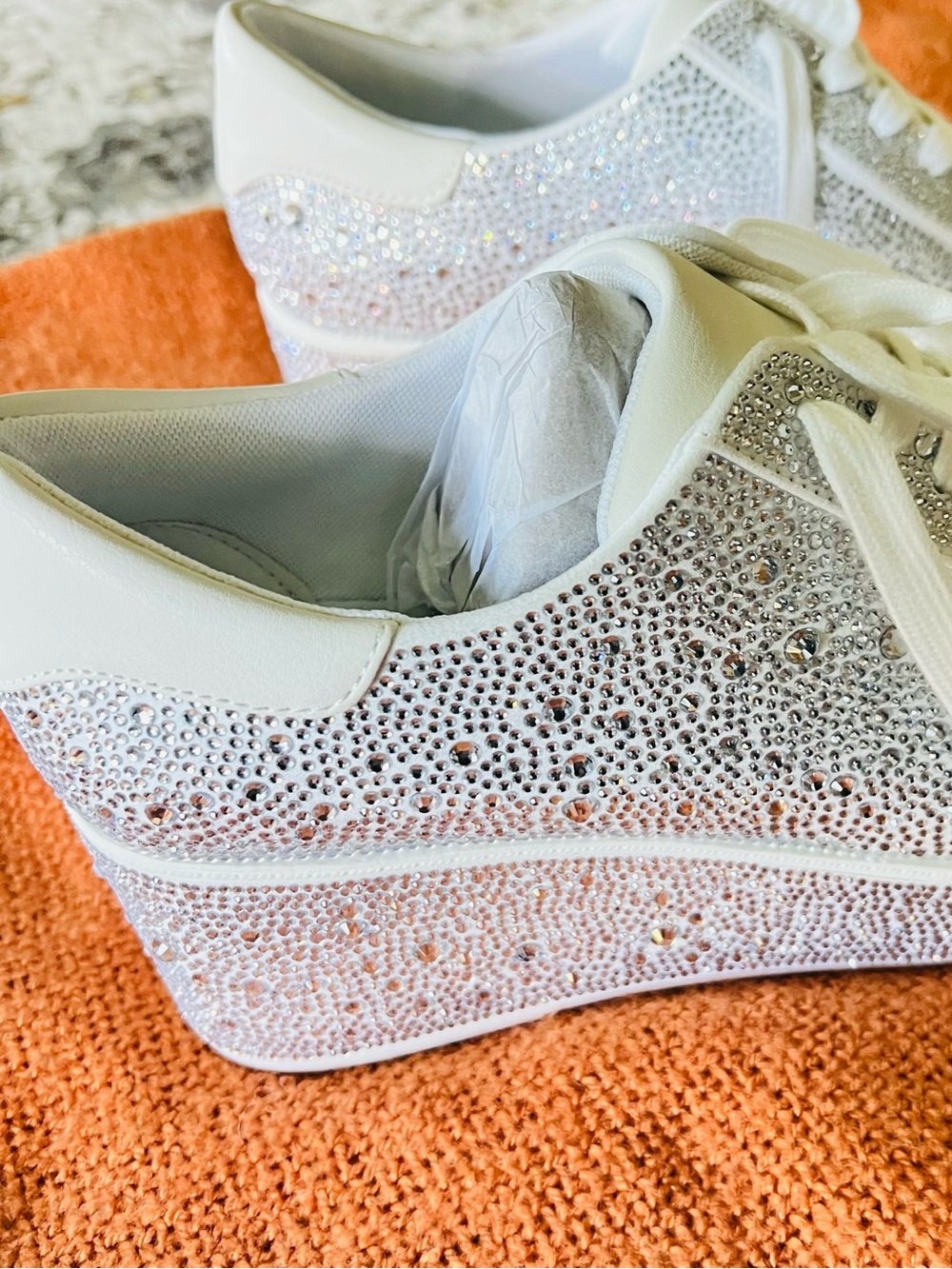 Women's Inc. GreyCrystal-Embellished Shoes